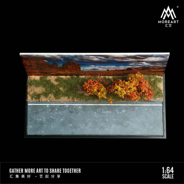 MoreArt1:64 西部風景公路仿真場景模型-GOODTOYSTUDIO