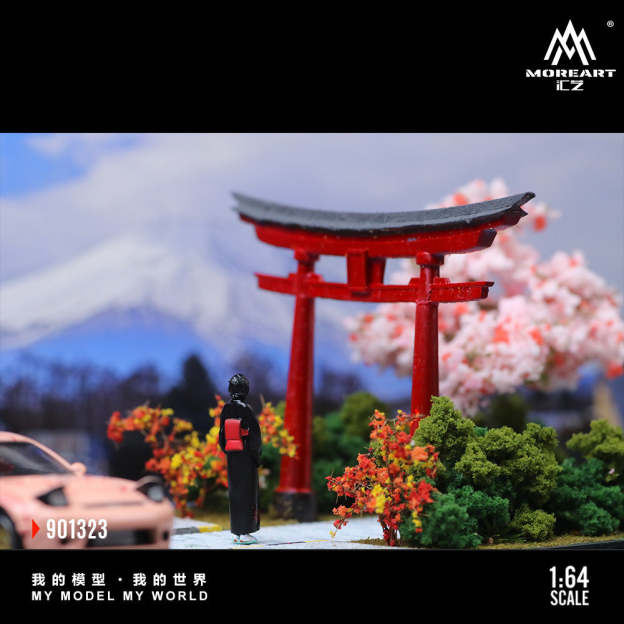 MoreArt1:64   鳥居風景場景模型-GOODTOYSTUDIO