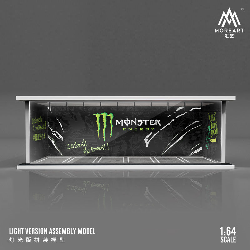 MoreArt1:64飲料塗裝主題燈光版拼裝場景模型-GOODTOYSTUDIO