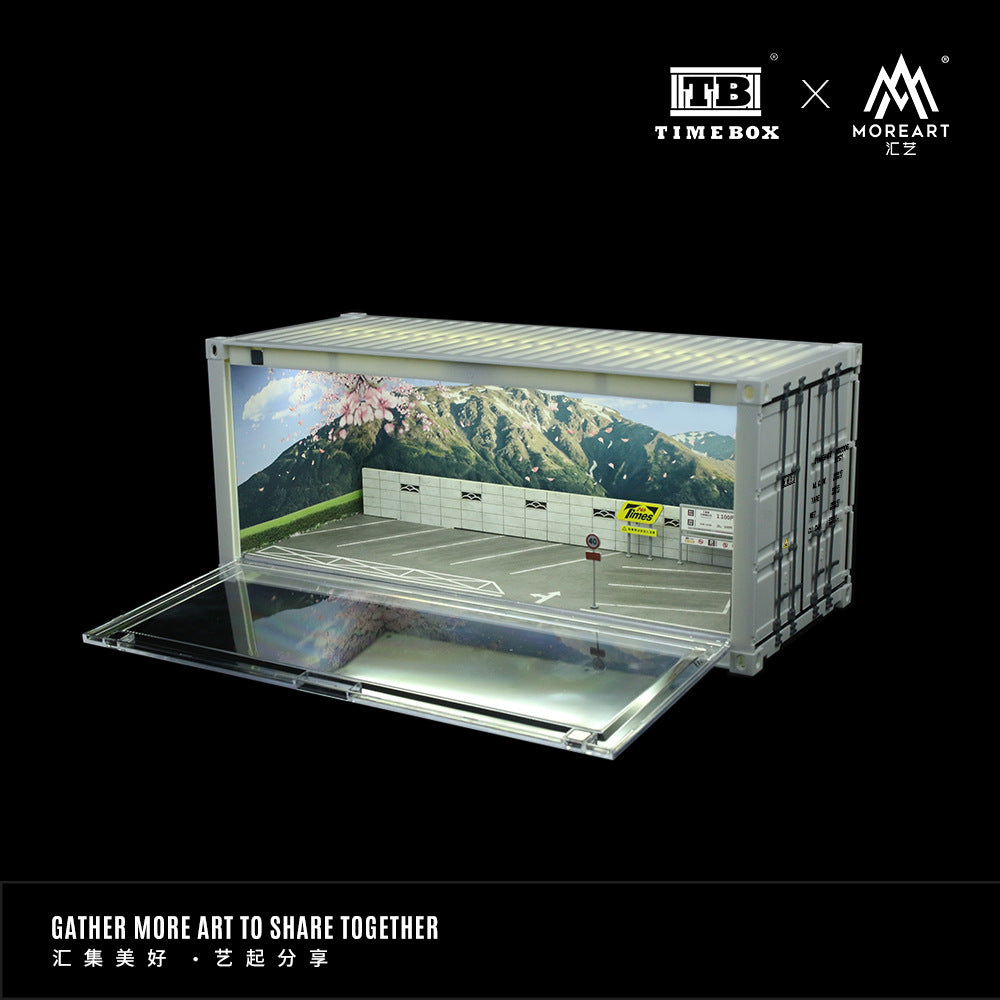 Time Box & MoreArt 頭文字D集裝箱場景版仿真模型-GOODTOYSTUDIO