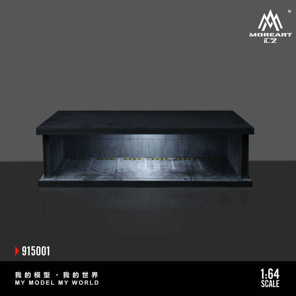 MoreArt1:64  地下停車庫燈光版拼裝場景模型-GOODTOYSTUDIO