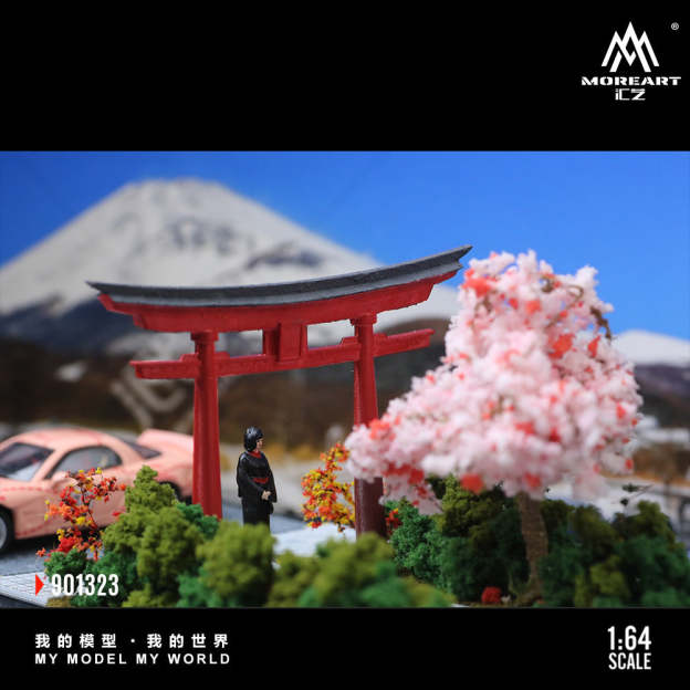 MoreArt1:64   鳥居風景場景模型-GOODTOYSTUDIO