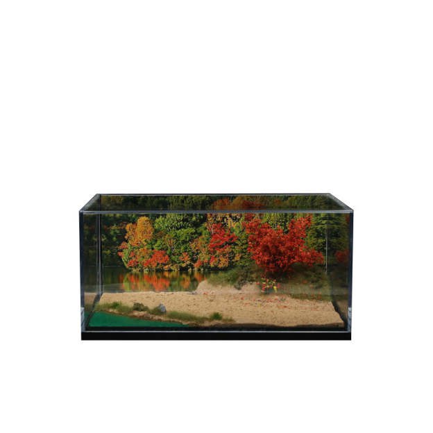 匯藝MoreArt1:64 湖邊河畔場景仿真模型 收藏禮品擺件-GOODTOYSTUDIO