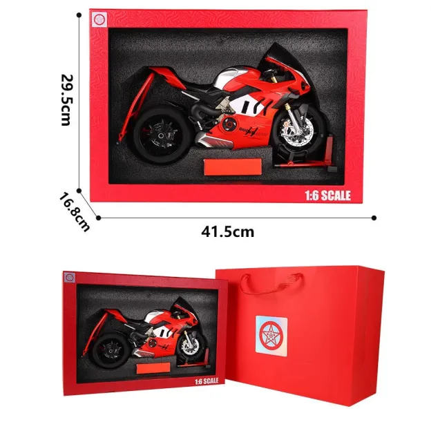 1:6 杜卡迪-V4R 賽道版 合金重型 仿真機車模型-GOODTOYSTUDIO