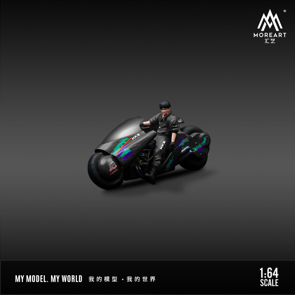 MoreArt1:64 阿拉基機車人偶套裝樹脂模型 -GOODTOYSTUDIO