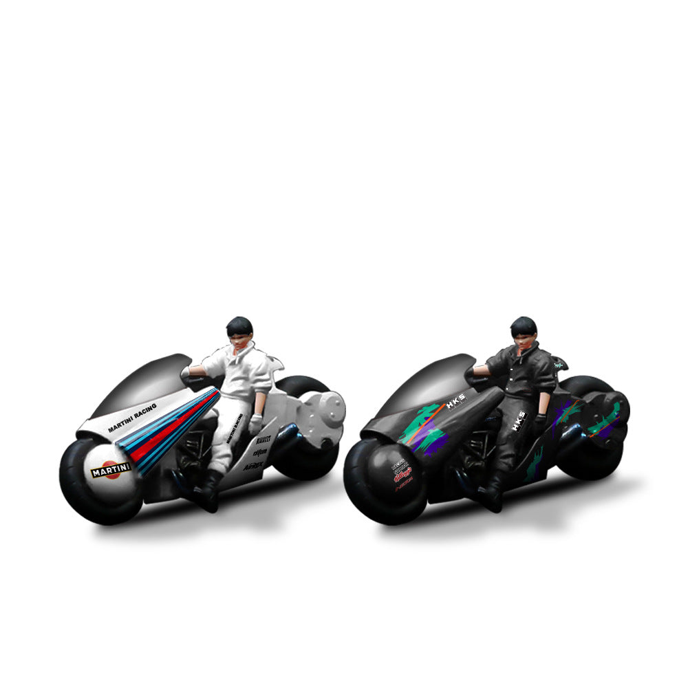 MoreArt1:64 阿拉基機車人偶套裝樹脂模型 -GOODTOYSTUDIO