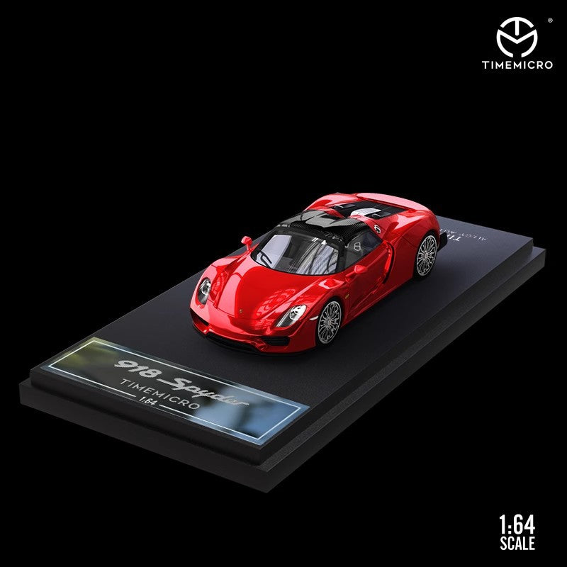 時光TimeMicro1:64  保時捷918馬天尼仿真合金汽車模型-GOODTOYSTUDIO