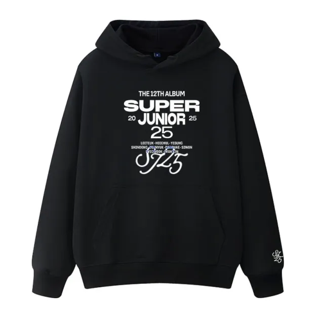 SUPER JUNIOR 2025 20週年巡迴演唱會 寬鬆連帽T