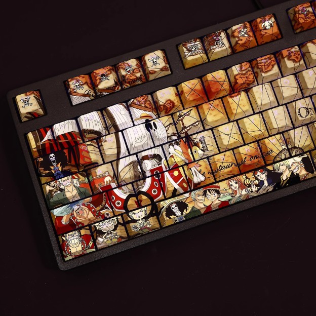 海賊王透光RGB108鍵標準配列衛星軸鍵帽-GOODTOYSTUDIO