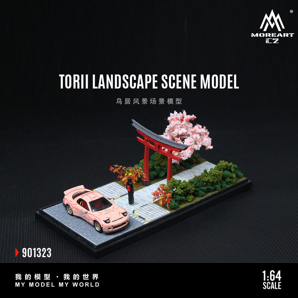 MoreArt1:64   鳥居風景場景模型-GOODTOYSTUDIO