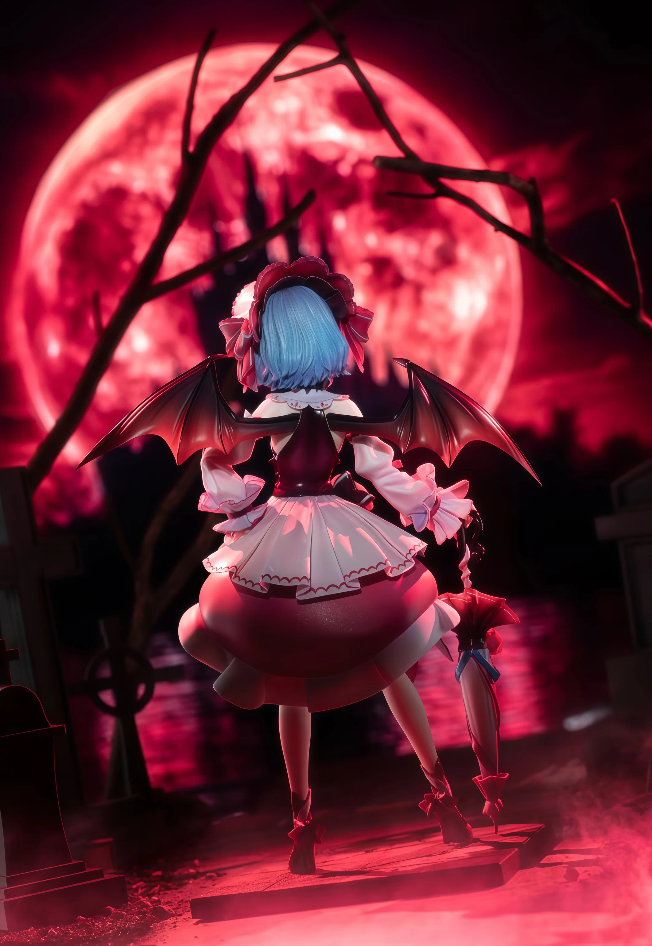 東方Project 蕾米莉亞 連衣裙