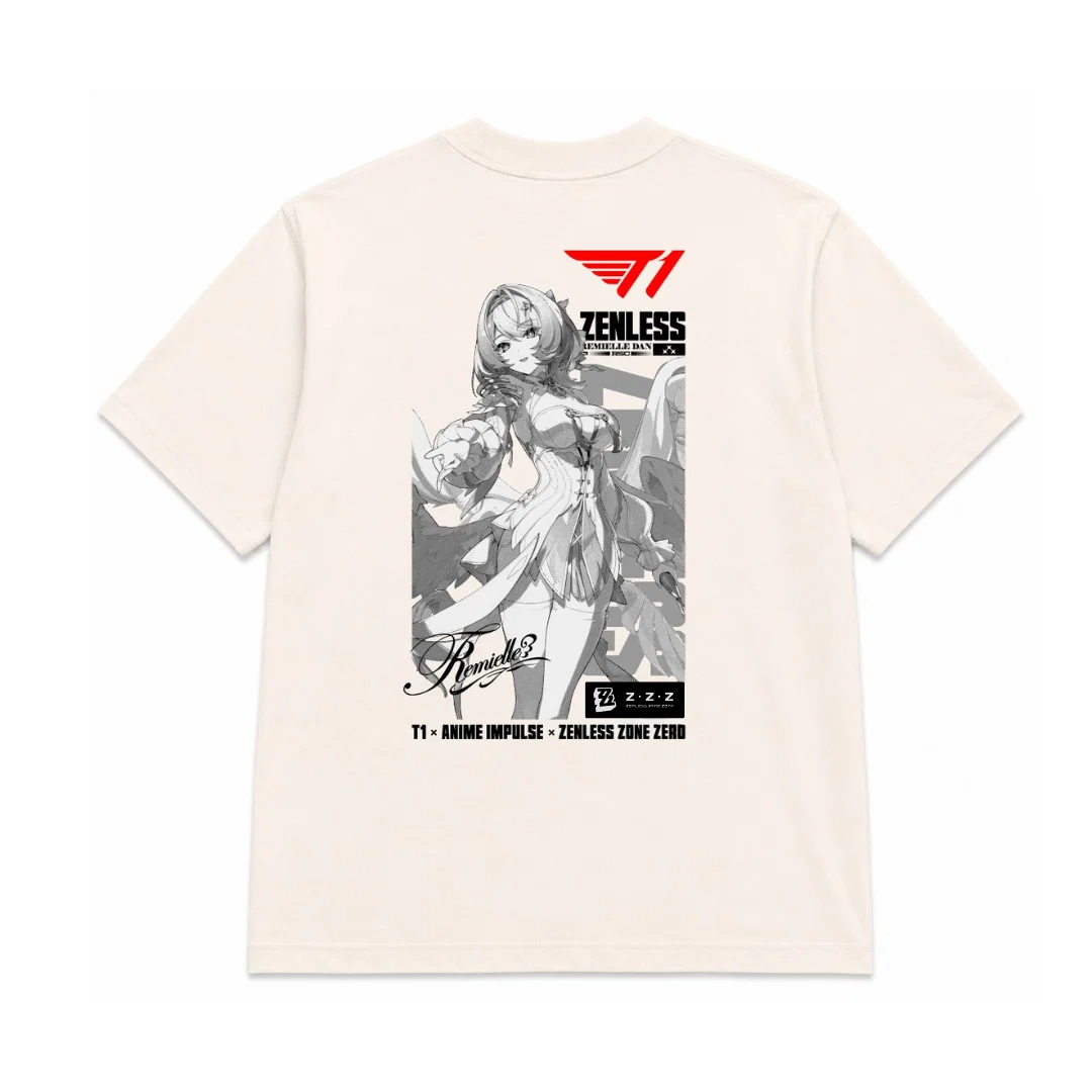 T1 x 絕區零聯動純棉短袖T恤