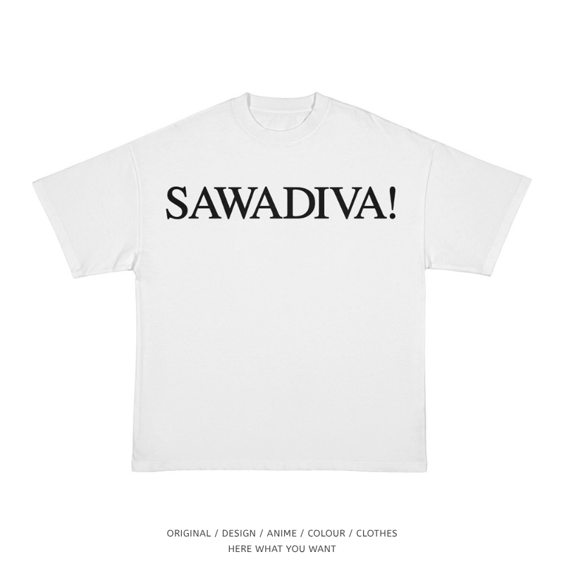 Lisa SaWaDiKa 同款純棉短袖T恤