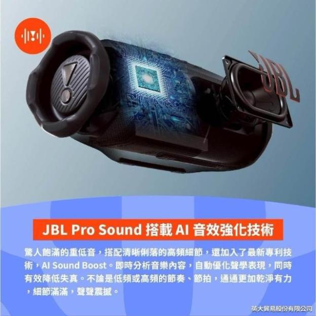 JBL CHARGE 6 衝擊波六代戶外便攜大音量防水藍牙喇叭 - 強大音效隨行