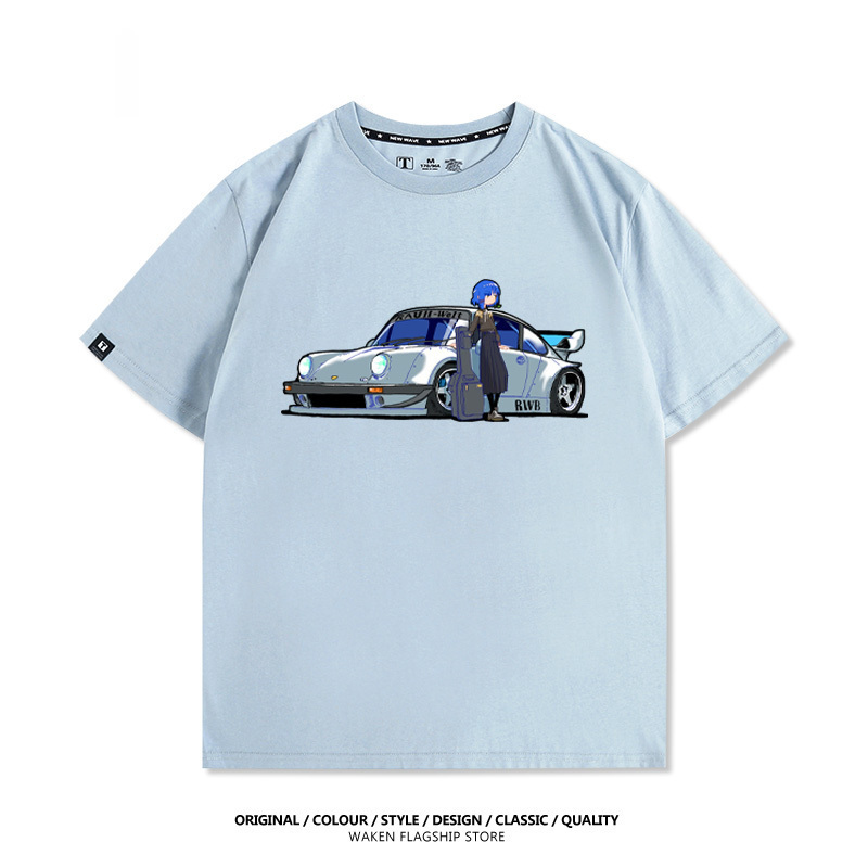 孤獨搖滾 印花T恤-GOODTOYSTUDIO