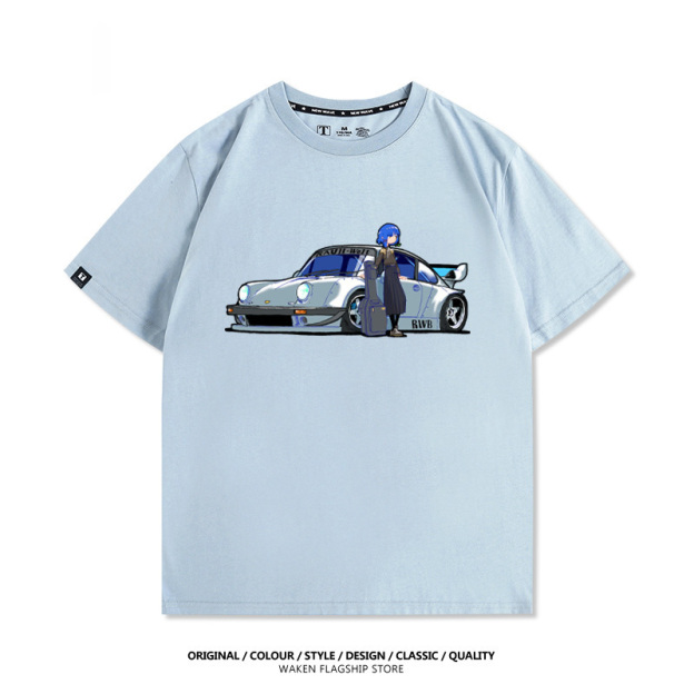 孤獨搖滾 印花T恤-GOODTOYSTUDIO