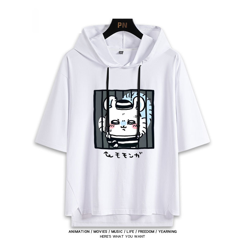 Chiikawa 忘本 連帽短袖T恤