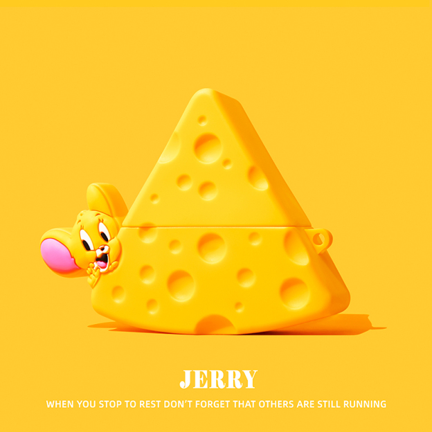 湯姆貓與傑利鼠AirPods耳機保護殼-GOODTOYSTUDIO