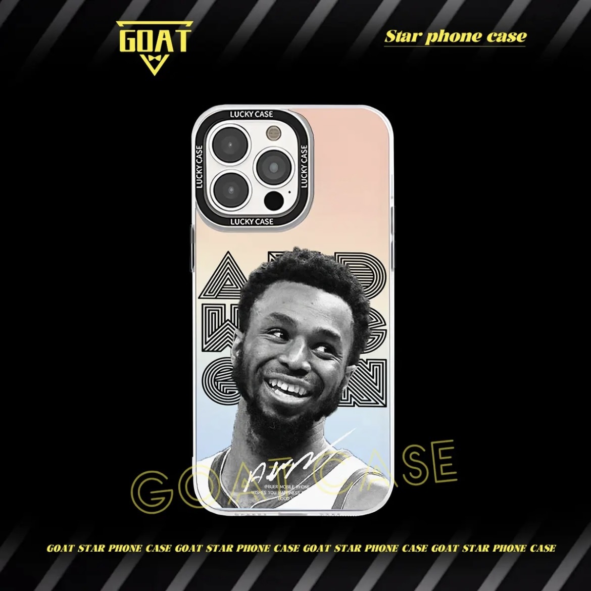 球星肖像｜極光鐳射球星手機殼-GOODTOYSTUDIO