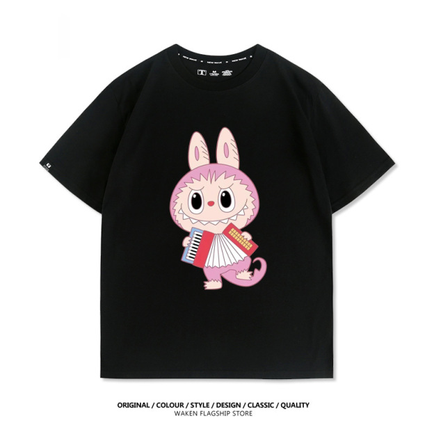 Labubu卡通潮牌 印花T恤-GOODTOYSTUDIO