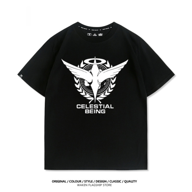 機動戰士鋼彈潮牌 印花T恤-GOODTOYSTUDIO