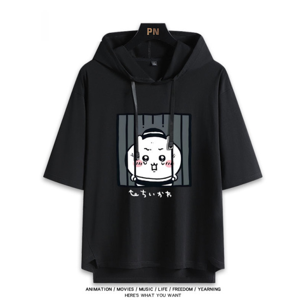 Chiikawa 忘本 連帽短袖T恤