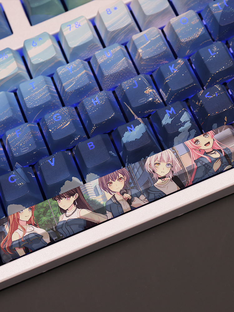 MYGO!!!!!透光RGB108鍵標準配列衛星軸鍵帽-GOODTOYSTUDIO