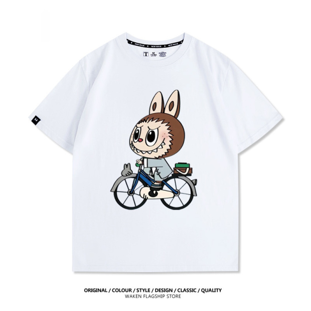 Labubu卡通潮牌 印花T恤-GOODTOYSTUDIO