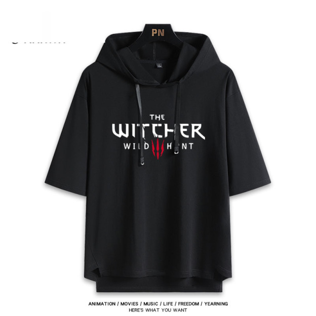 巫師3狂獵遊戲 連帽短袖T恤-GOODTOYSTUDIO