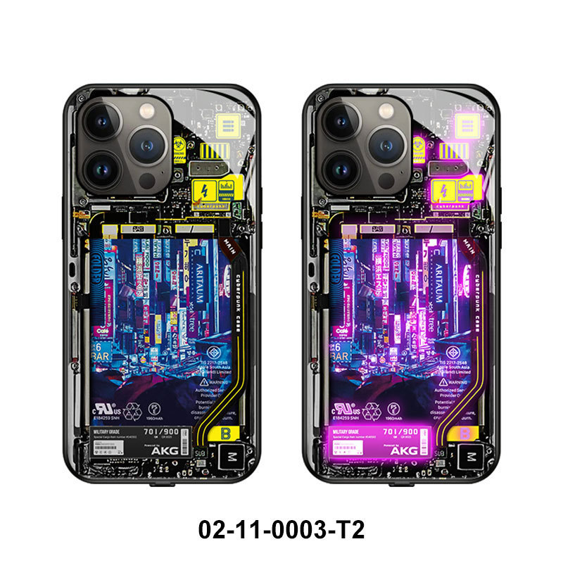 賽博朋克來電閃智能發光手機殼-GOODTOYSTUDIO