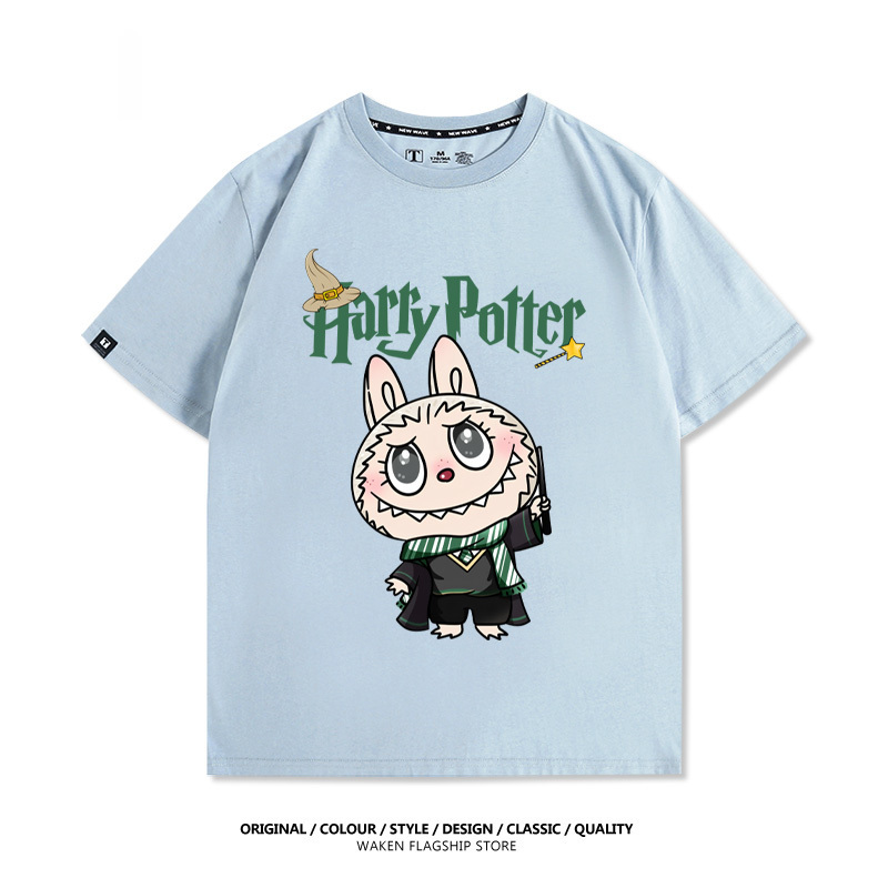 LabubuX哈利波特 印花T恤-GOODTOYSTUDIO