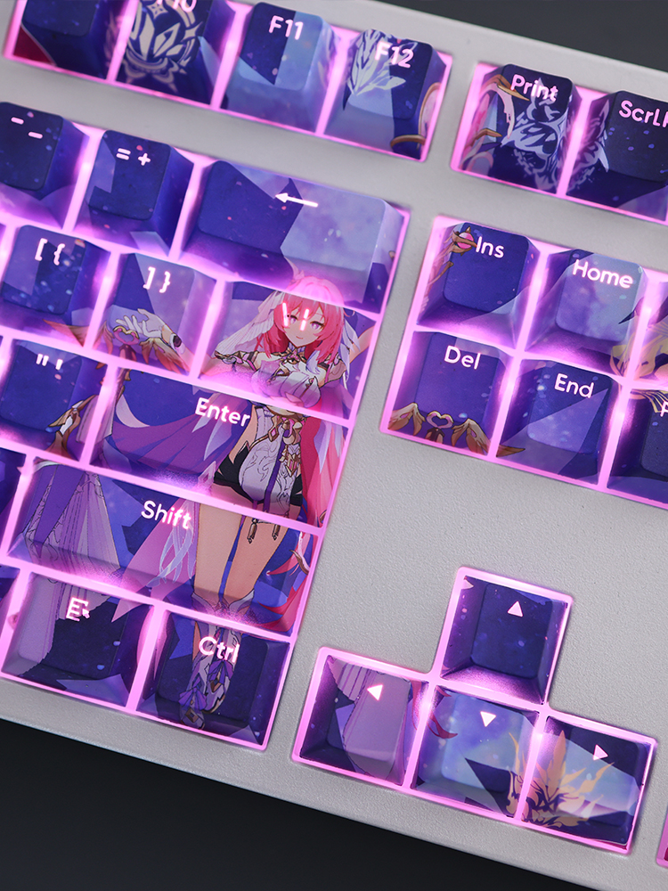 愛莉希雅透光RGB108鍵標準配列衛星軸鍵帽-GOODTOYSTUDIO