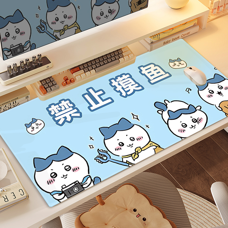 Chiikawa 主題桌墊 布質滑鼠墊
