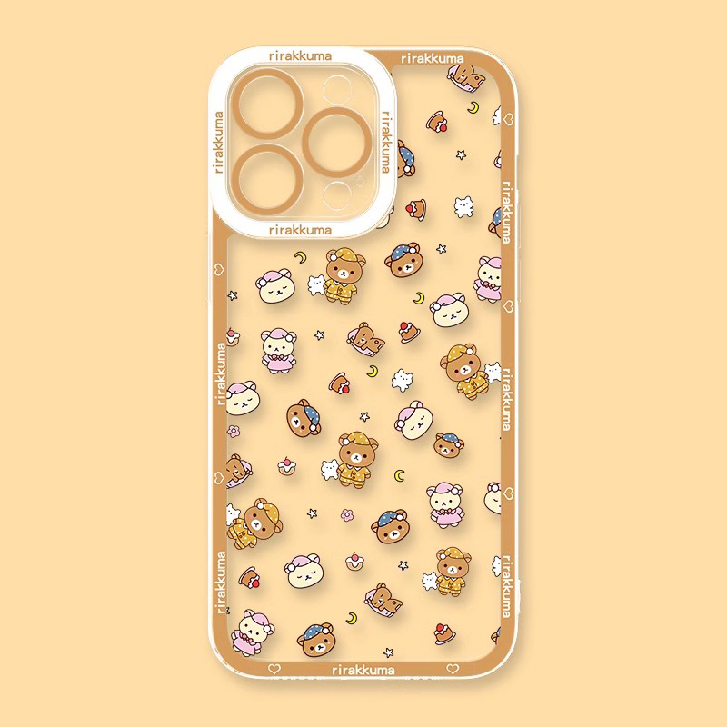 rirakkuma輕鬆熊透明防摔軟殼-GOODTOYSTUDIO