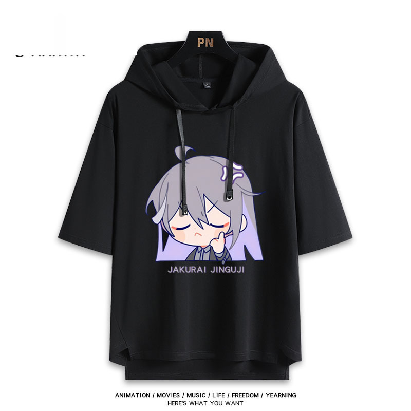 催眠麥克風 連帽短袖T恤-GOODTOYSTUDIO