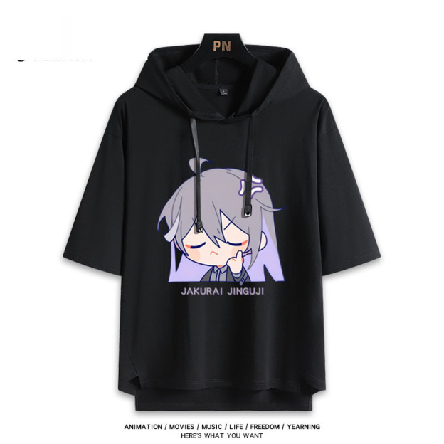 催眠麥克風 連帽短袖T恤-GOODTOYSTUDIO