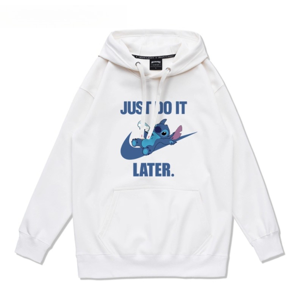 史迪仔卡通 聯名衛衣2025秋冬新款 親子情侶裝連帽衛衣