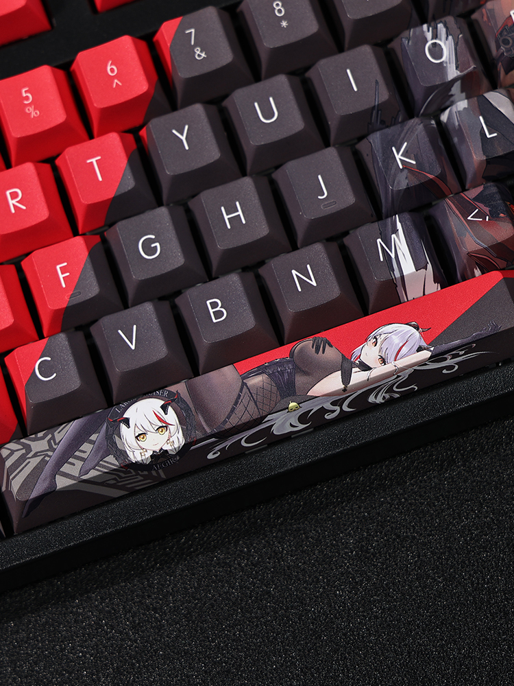 碧藍航線埃吉爾色彩增益108鍵標準配列衛星軸鍵帽-GOODTOYSTUDIO