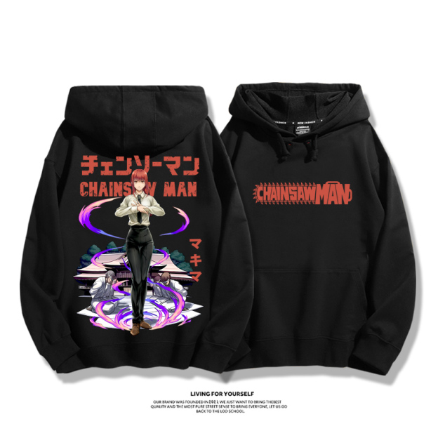 鏈鋸人 2025秋冬新款 親子情侶男女連帽衛衣-ZUIHANG SHOP