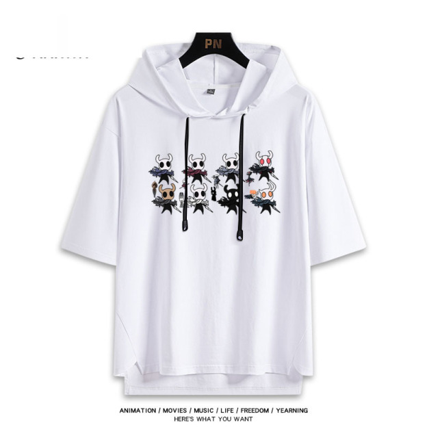 空洞騎士 Hollow Knight 連帽短袖T恤-GOODTOYSTUDIO