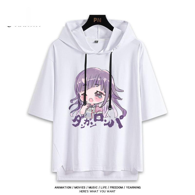 彈丸論破 連帽短袖T恤-GOODTOYSTUDIO