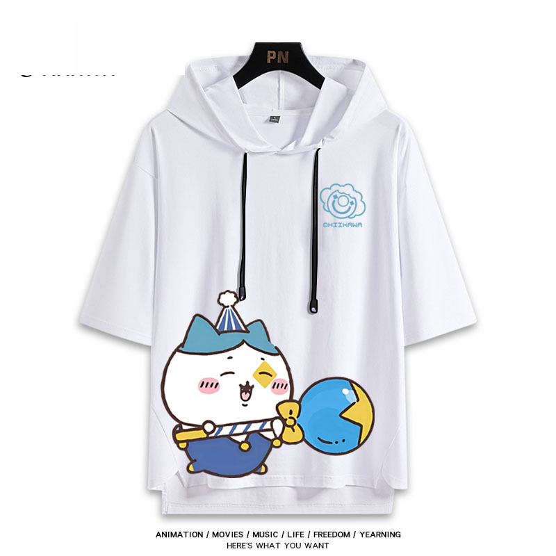 Chiikawa 忘本 連帽短袖T恤