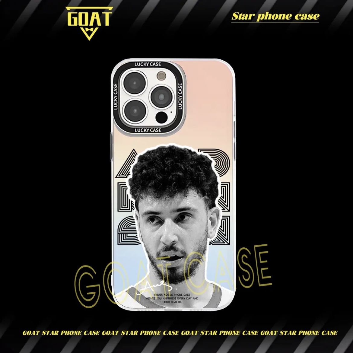 球星肖像｜極光鐳射球星手機殼-GOODTOYSTUDIO