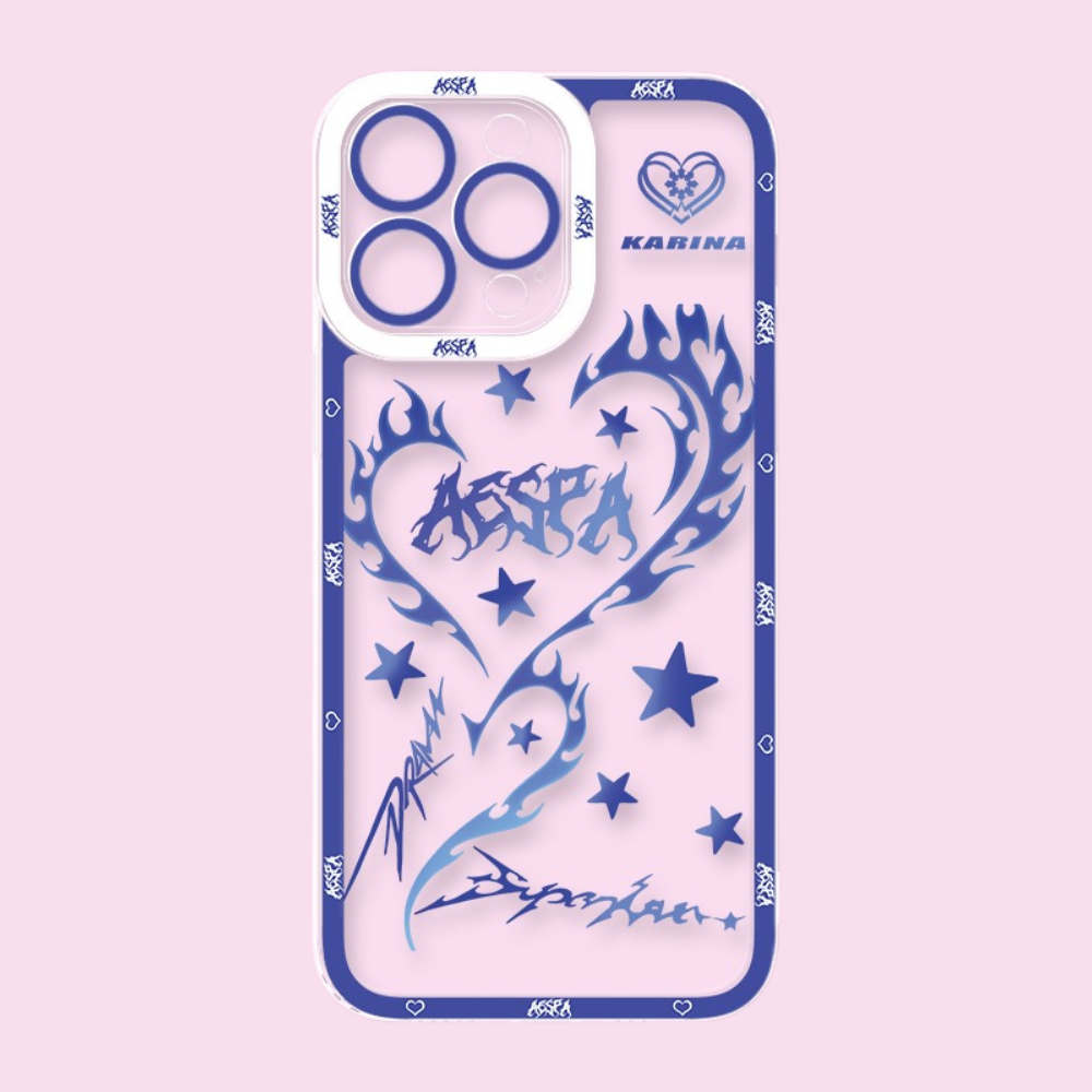 Aespa天使眼透明防摔軟殼