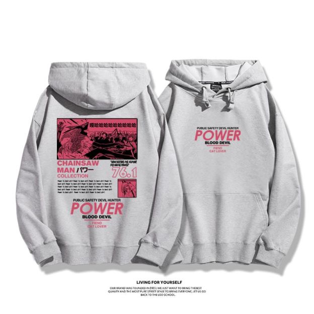 鏈鋸人 2025秋冬新款 親子情侶男女連帽衛衣-ZUIHANG SHOP