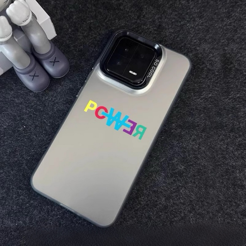 權志龍GD 彩銀線條漸變防摔手機殼