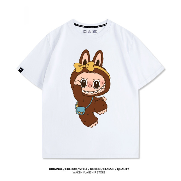 Labubu可愛卡通 印花T恤-GOODTOYSTUDIO