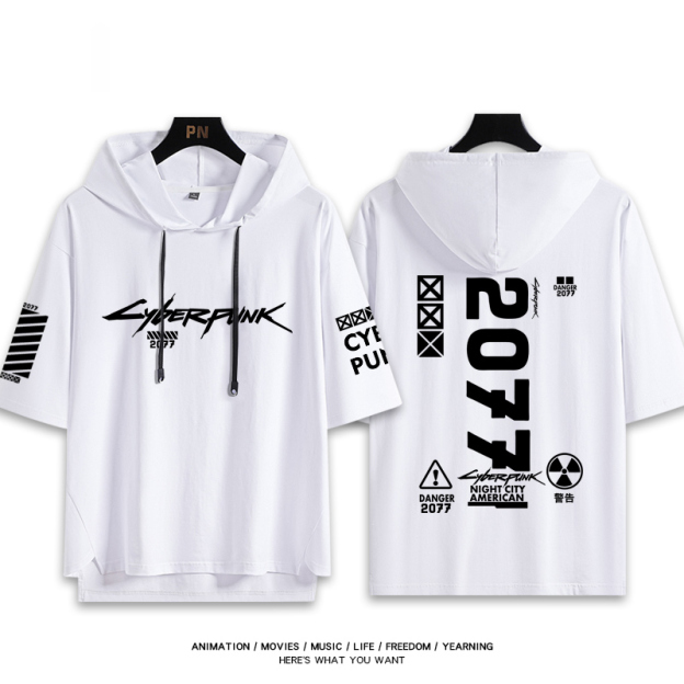 電馭叛客 連帽短袖T恤-GOODTOYSTUDIO