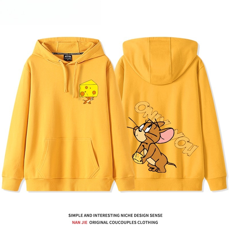 貓和老鼠 聯名衛衣2025秋冬新款 親子情侶裝連帽衛衣