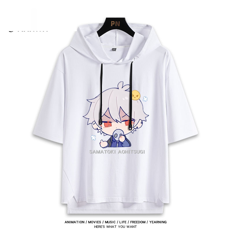 催眠麥克風 連帽短袖T恤-GOODTOYSTUDIO